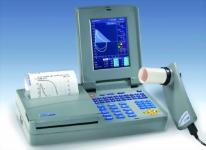 SpiroLab III Oxy Farbdisplay mit Mehrwegturbine
